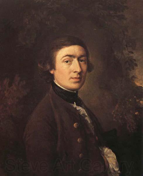 Thomas Gainsborough Self-Portrait Norge oil painting art